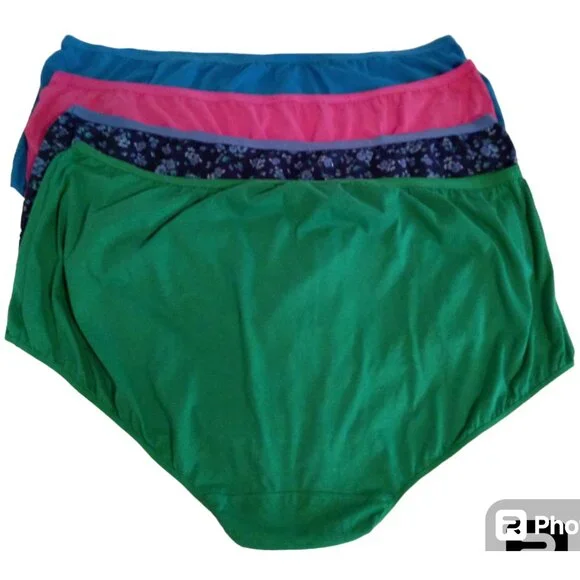 Comfort Choice by Woman Within 8 pk briefs, panties sz 16 4X NEW - Picture 5 of 9